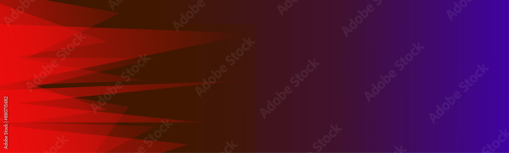 Poster abstract geometric web banner vector gradient template