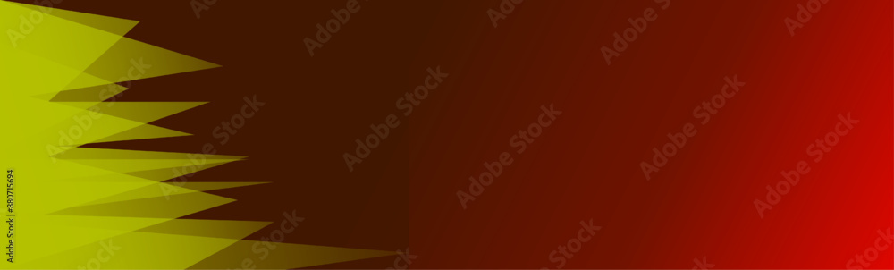 Poster abstract geometric web banner vector gradient template