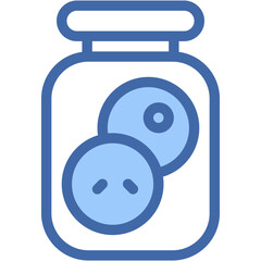 Vector Icon Cookies, Sweet, Food, Bakery, Dessert, Food and Restaurant