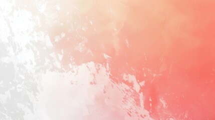 Abstract Watercolor Background With White And Orange Hues