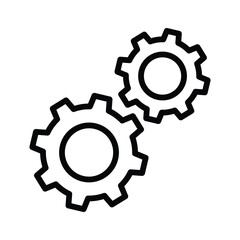 Check this amazing icon of settings vector design