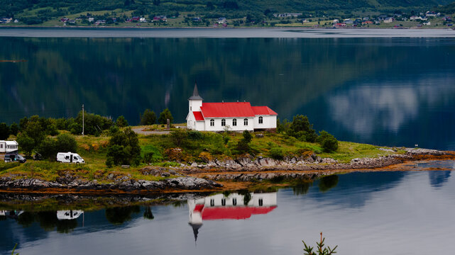 Fototapeta lake bled country