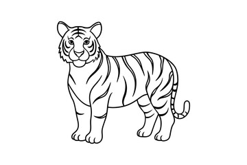 Tiger logo head tiger vector illustration Logo tiger