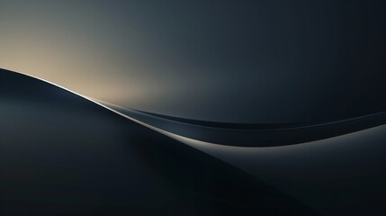 Abstract Dark Blue and White Swirling Design