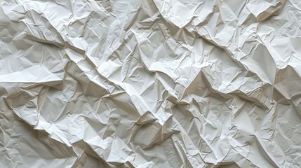 Obraz premium Paper with wrinkles and intricate details