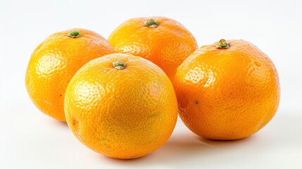 Minneola Tangelo fruit on white background