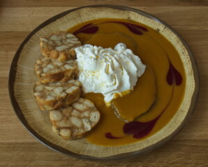 Sirloin of beef, a traditional Czech meal, Czech republic, Europe
