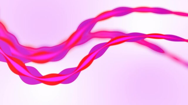 Dive into the vibrant motion of abstract waves in this 2D animation. Bright, colorful waves flow seamlessly across the screen, enhanced with dynamic additional effects that bring energy and life.