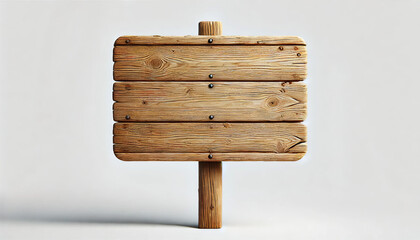 Fototapeta premium wooden sign board