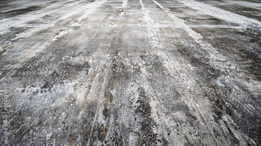 Poster textured cement floor background with space for text for design and technology concepts