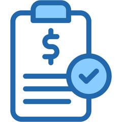 Vector Icon audit, business and finance, inspection, loupe, money