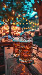 Oktoberfest holiday. beer festival. beer festival. Ice drinks beer