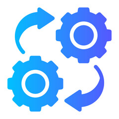 devops gradient icon