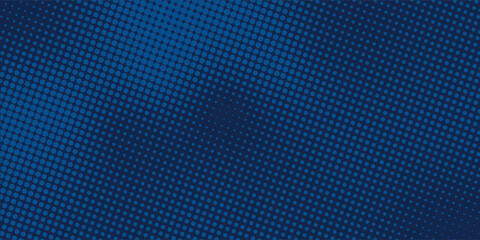 blue color pattern gradient grunge texture background. Dots pop art comics sport style vector illustration Abstract background dark blue with modern corporate concept dots grunge arts