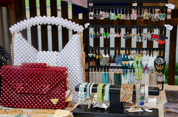 Designer jewelry and handmade bags for sale