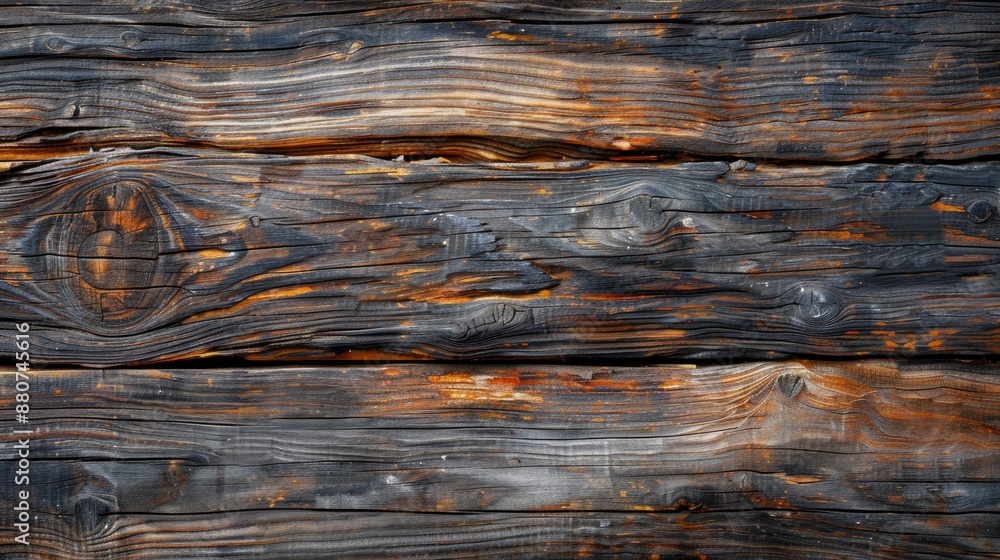 Aufkleber top view of high quality wood textured background with copy space for design or text ideal for wallp
