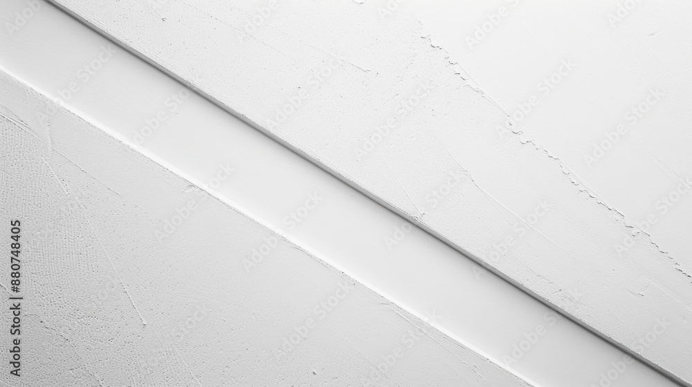 Poster white ceiling with diagonal lines and subtle texture