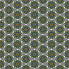 seamless pattern with flowers