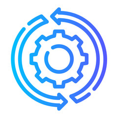 setting gradient icon