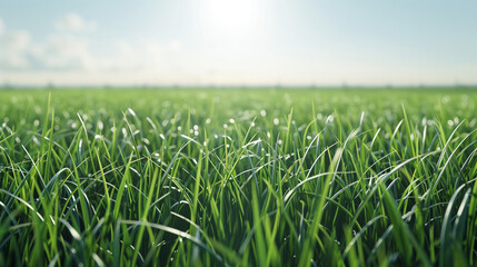 Obraz premium Minimal grassland