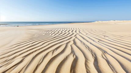 Naklejka premium Ripples in the sand