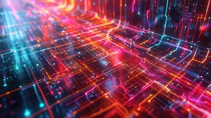 Futuristic Wireless Network Infrastructure with Ethereal Holographic Pathways and Energy Flows