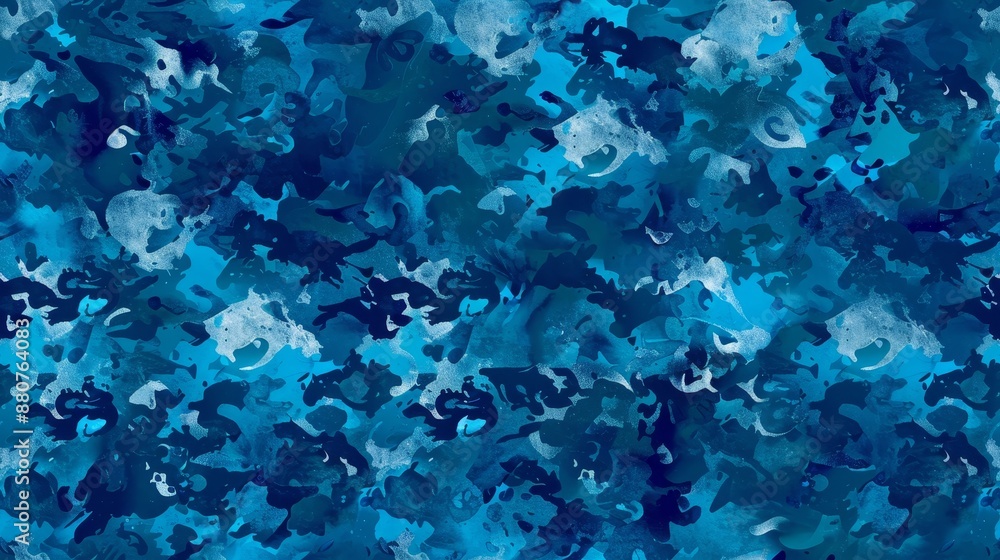 Poster abstract blue watercolor painting texture, perfect for background or creative design projects. vibra