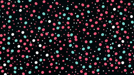 Pink Dots Balls Circles on Green Background, Abstract Image, Texture, Pattern Background, Wallpaper, Cover and Screen of Smartphone, Cell Phone, Computer, Laptop, Format 9:16 and 16:9