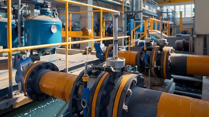 Automated Chemical Feeders in Wastewater Treatment Facility Operating with Advanced Automation and