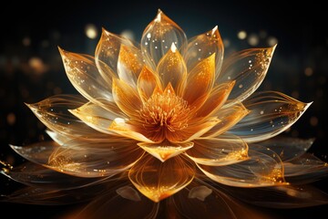 Gautama Buda, the symbol of Hinduism, spirituality of Buddha Buddha Purnima, generative IA