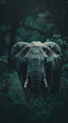 World Elephant Protection Day. elephants in the wild