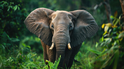 World Elephant Protection Day. elephants in the wild