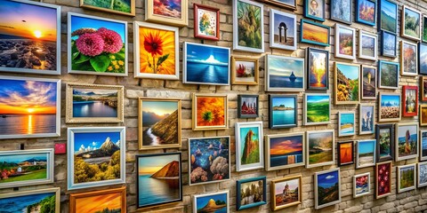A picture on a wall informative Vibrant engaging Generative By AI