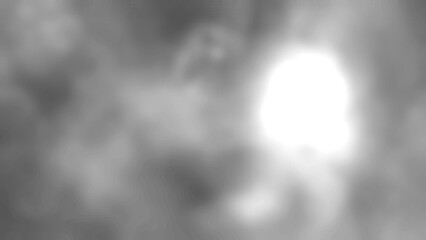 Naklejka premium silhouette of a person with a light