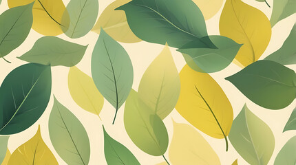 yellow green leaves soft background abstract leaf botanical calming wallpaper