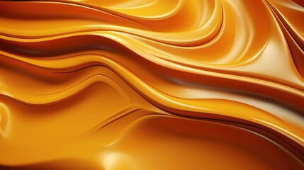 3d rendering of abstract flowing wavy liquid background