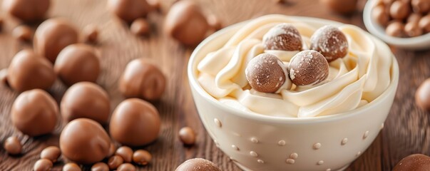 Indulge in the Rich and Creamy Delight of Hazelnut Confectionery, a Sweet Treat with a Smooth Texture and a Luxurious Taste Made with Carefully Selected Hazelnuts and a Touch of Creamy Goodness, This