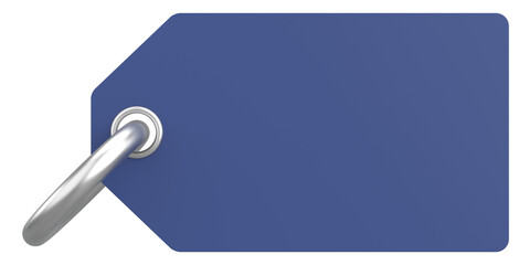 Price tag. Text box. 3D illustration.