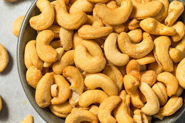 Salted and Roasted Organic Cashews