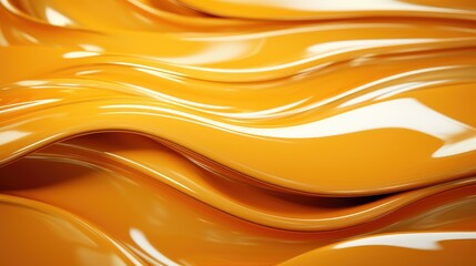 3d rendering of abstract flowing wavy liquid background