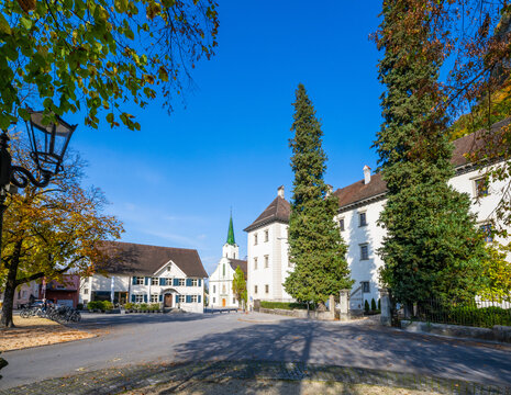 Hohenems Palast, City of Hohenems in the Rhein Valley in the State of Vorarlberg, Austria