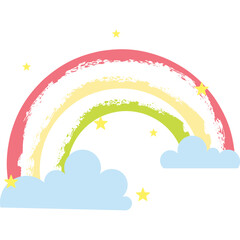 Kid Playful Rainbow