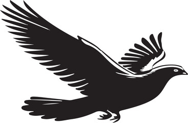 Fototapeta premium Art & Illustration. pigeon.