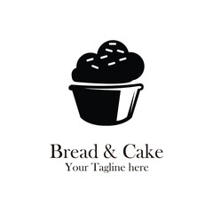 Bakery and cake logo design
