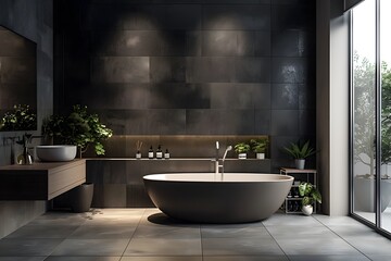 Modern Minimalist Bathroom Interior Design