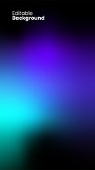 Colorful gradient vertical background. Fluid banner template vector illustration. Abstract background.