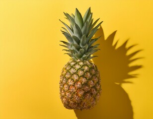 Pineapple on Yellow