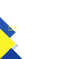 Geometric Memphis Corner