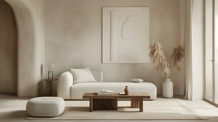 Minimalist Living Room Interior Design
