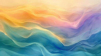 A minimalist abstract composition with gentle